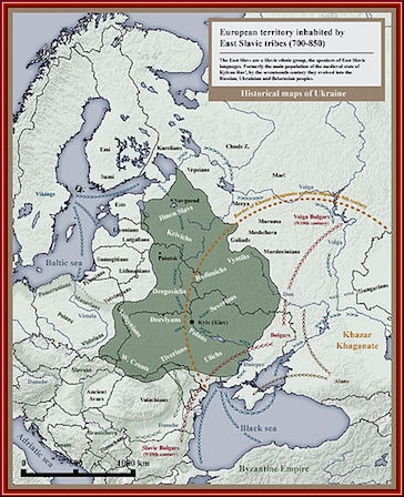 Ранние восточнославянские племена в России